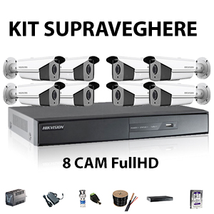 Kit 8 camere FullHD cu – IPCCTV SRL