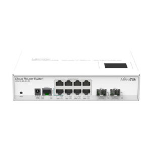 Switch CRS210-8G-2S+IN cu 8x gigabit ethernet, 2x SFP+ (10G), port serial RJ45